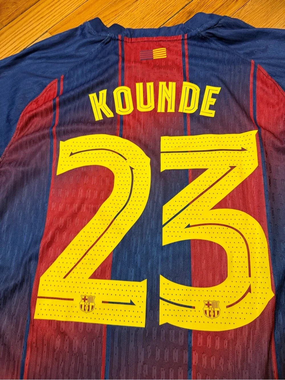 FC Barcelona mens Red & Blue Soccer Jersey player version